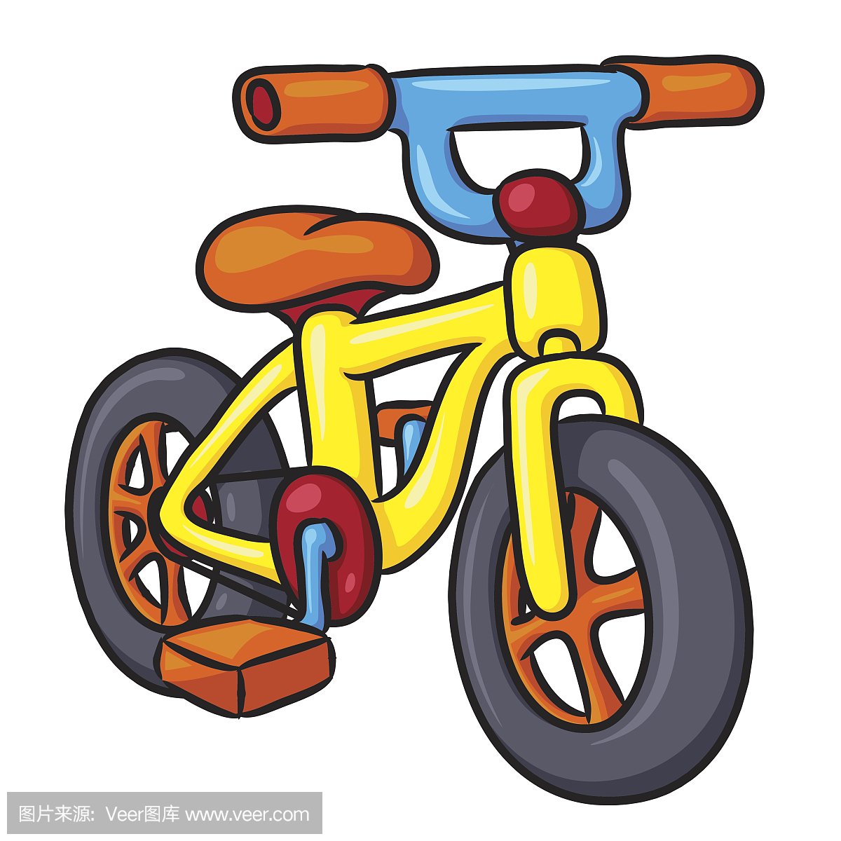 自行车图片卡通小学生_自行车怎么画一步一步教我画_微信公众号文章