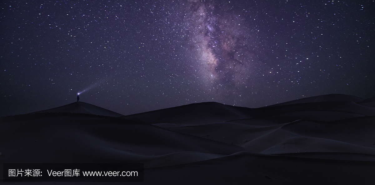 银河系,撒哈拉沙漠,摩洛哥。
