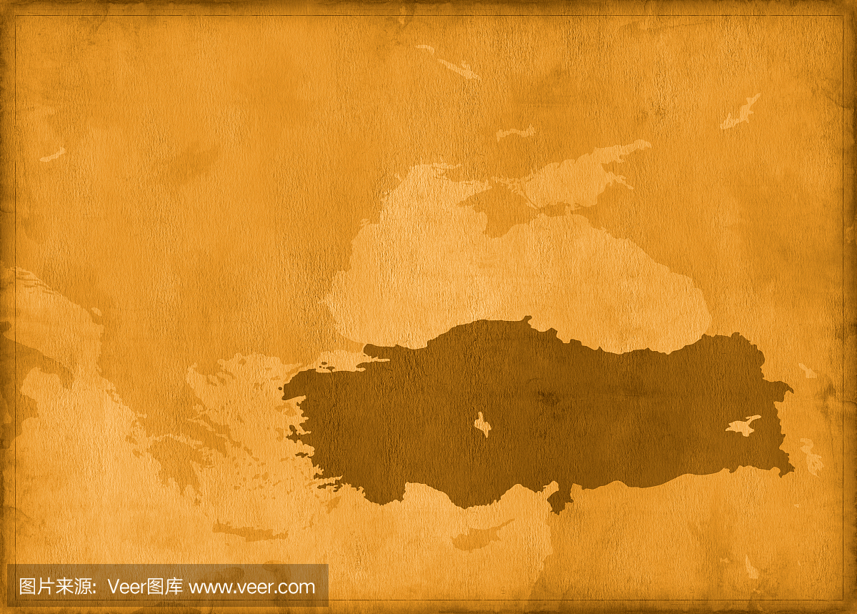葡萄酒土耳其地图