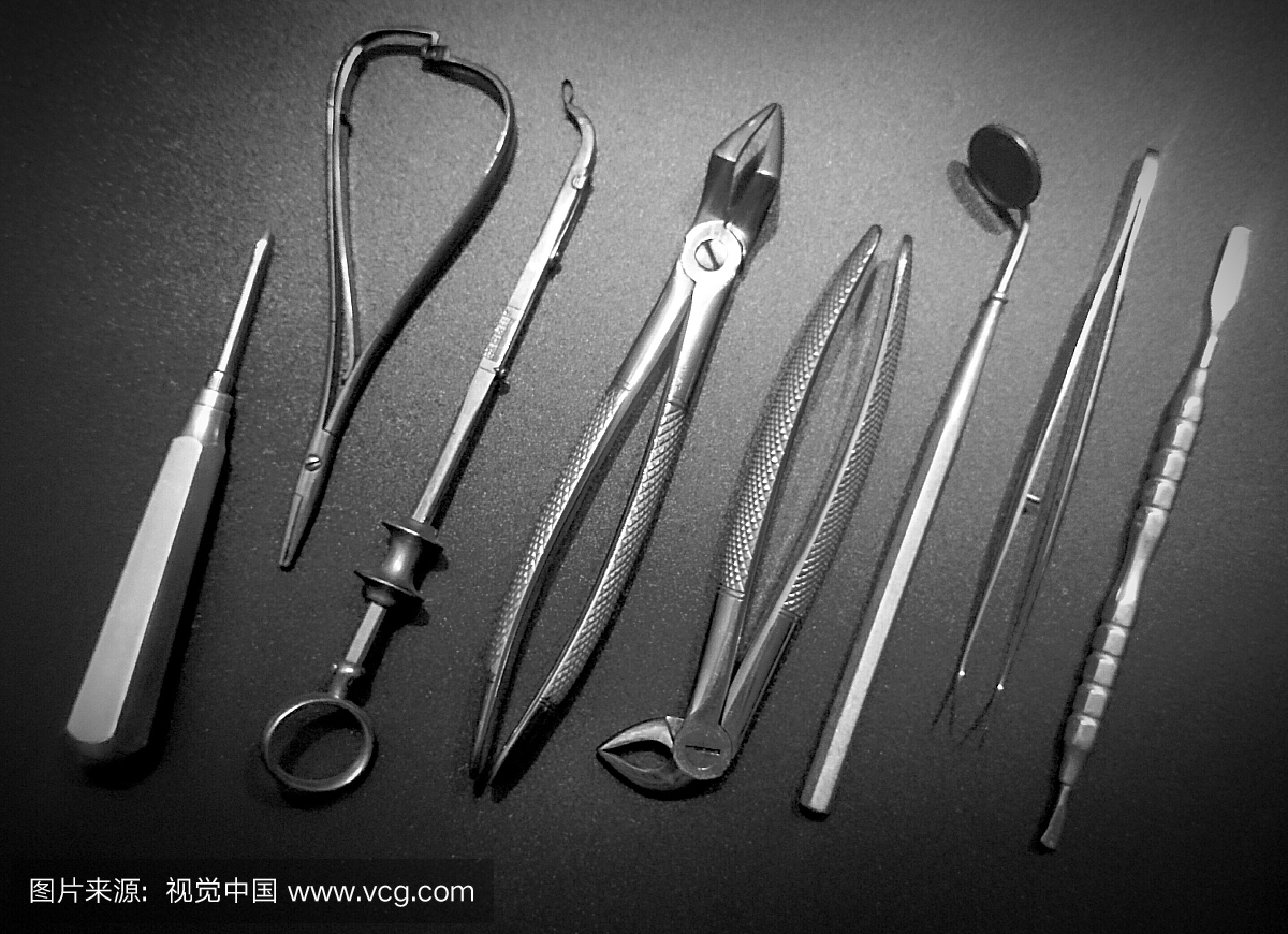 牙科设备,折角镜,健康保健,水平画幅