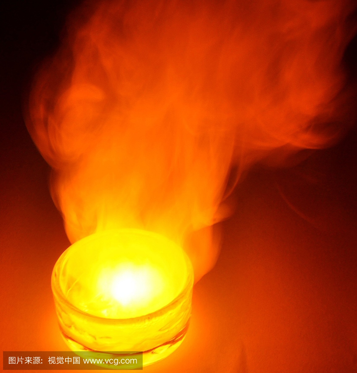 橙色,化学反应,化学制品,实验室玻璃器皿