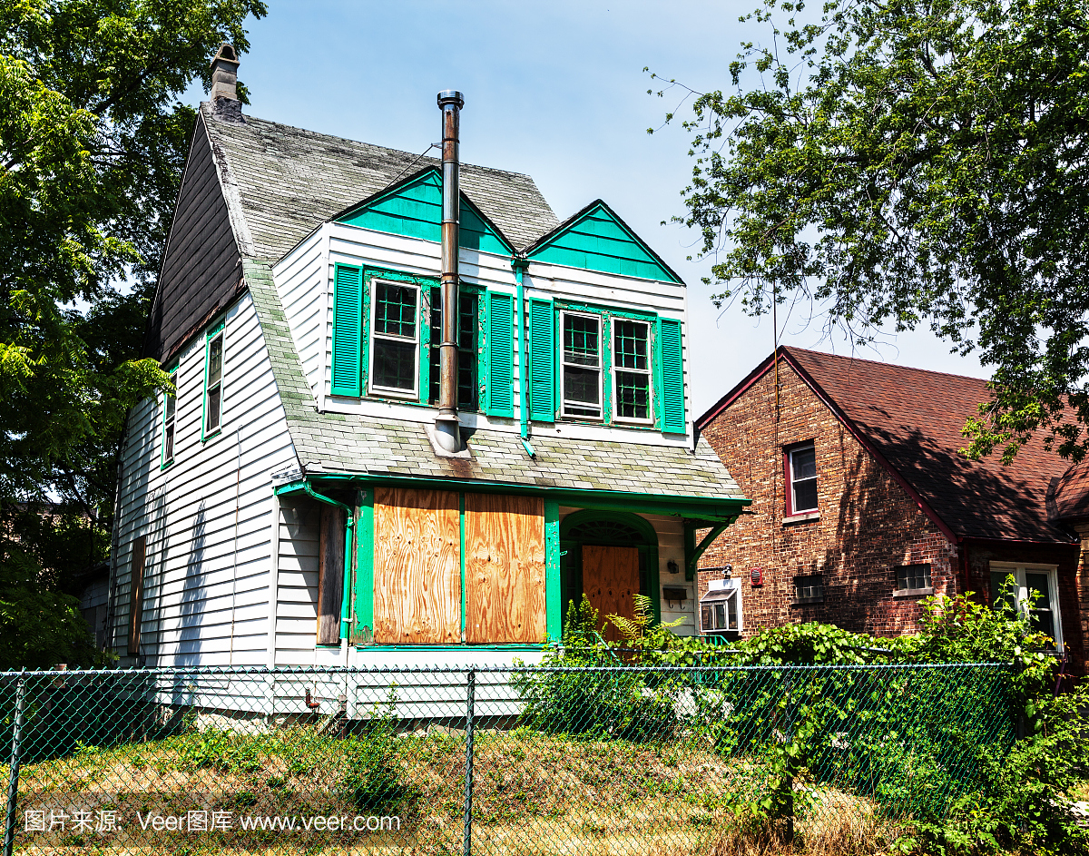 在芝加哥华盛顿高地登上了房子